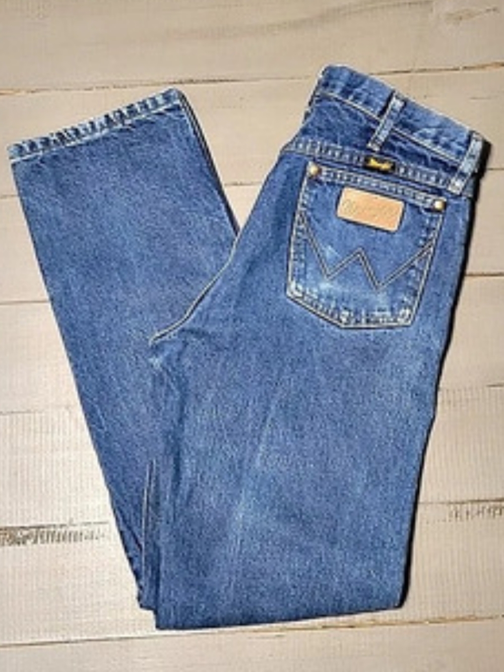 Wrangler Cowboy Cut Original Fit Jean 13MWZ Straight Leg Blue Jeans Waist 32"x32